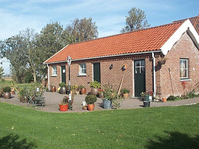 Het tweede toiletgebouw.